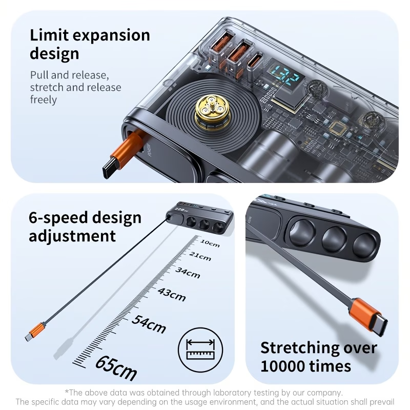 9 in 1 Cigarette Lighter Adapter, 228W 3 Socket Cigarette Lighter Splitter with Retractable Car Charger, PD45W/QC 3.0 * 2 Charge, 12V/24V Individual Switches for Car Devices