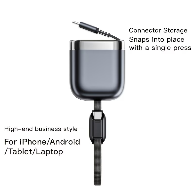 Portable 240W PD Fast Charging Cable for Desk, USB-C to USB-C Cable 3FT 6FT