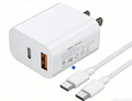 PD 20W Wall Charger kits, Fast USB C Charger Block, Type C Charger Fast Charging for iPhone 17/17 Pro Max/16 Series/iPad Pro and More