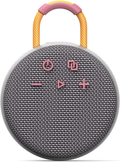 Wireless Mini Speaker – IPX7 Showerproof Audio with BT 5.3 & Clip, Durable Shell for Dorm Use, Gift Bags, Backpack Travel & Poolside Fun