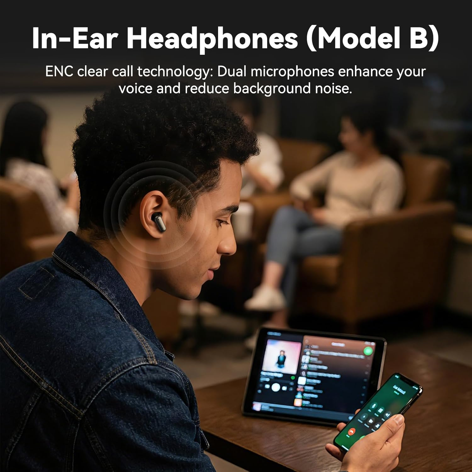 2 Pairs AI Translation Earbuds Real-Time Translator Headphones with 135 Languages, 0.5s Delay & 98% Accuracy, 2-in-1 Open/in-Ear Design, Bluetooth Mini Earbuds for Travel Business Sports Sleep