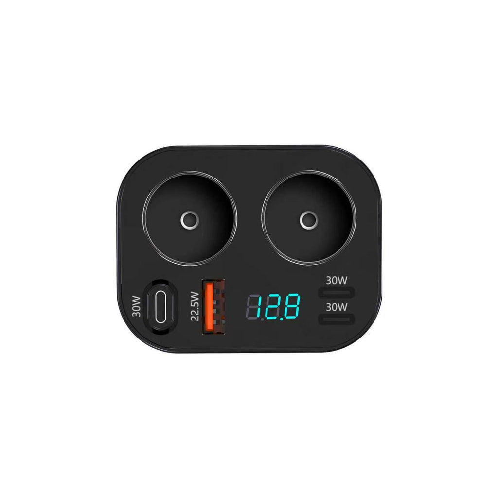 PD 110W Car Charger with Cigarette Lighter