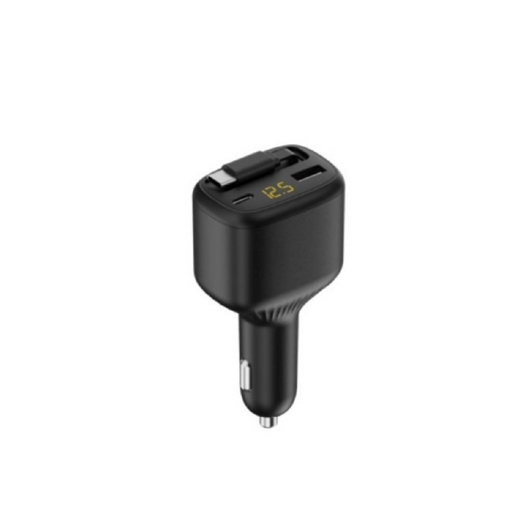 Retractable Car Charger, PD 65W