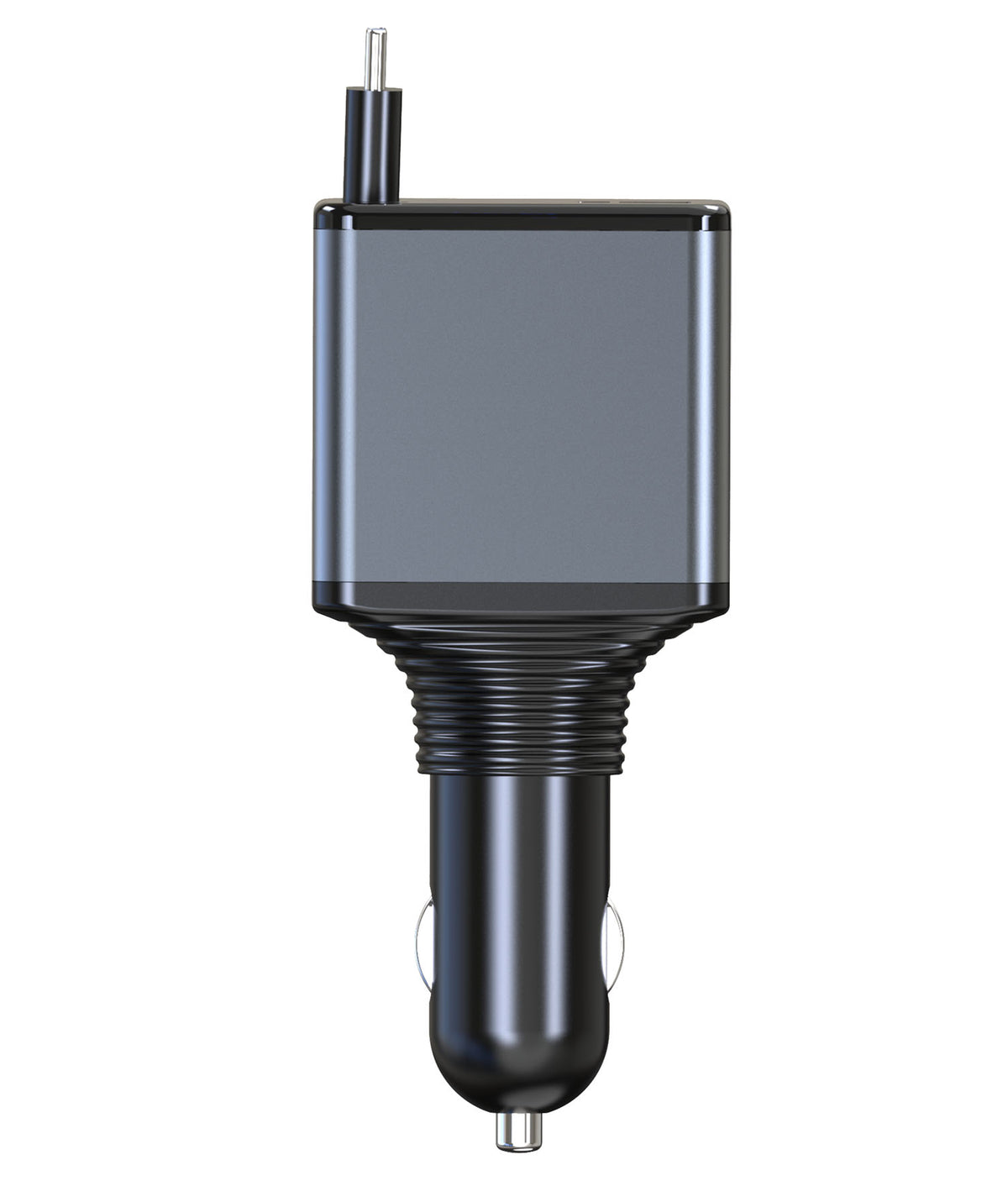 Retractable Car Charger, PD 78W Fash Charging