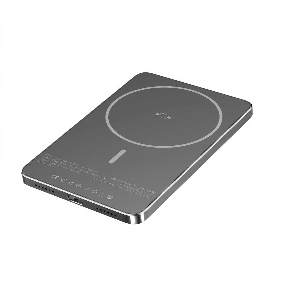 3 in 1 Ultra-thin Magsafe Semi Solid State Power Bank