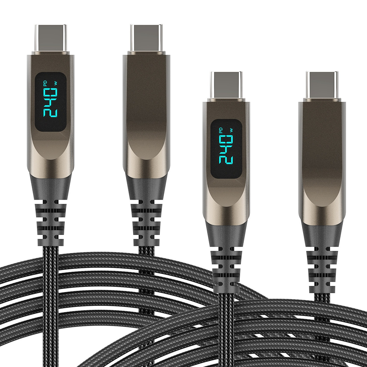 PD 240W Braided Charging Cable