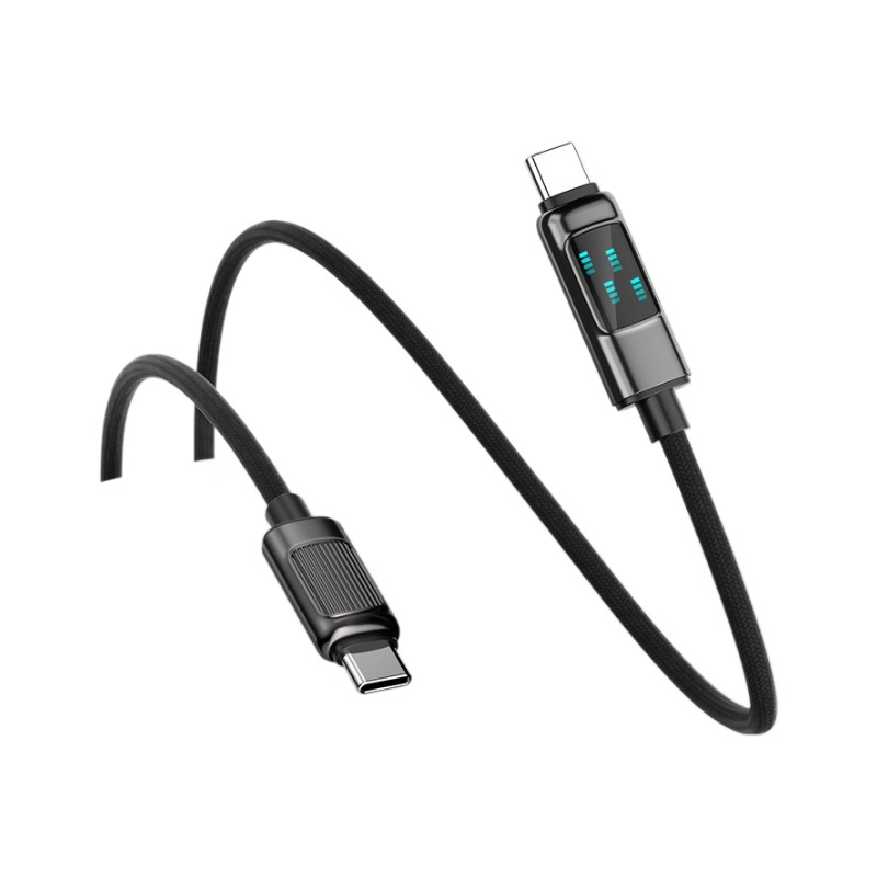 USB-C to USB-C Fast Charging Cable with LED