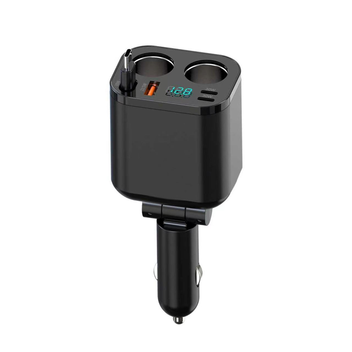 PD 110W Car Charger with Cigarette Lighter