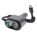 USB-C Retractable Car charger, PD 65W