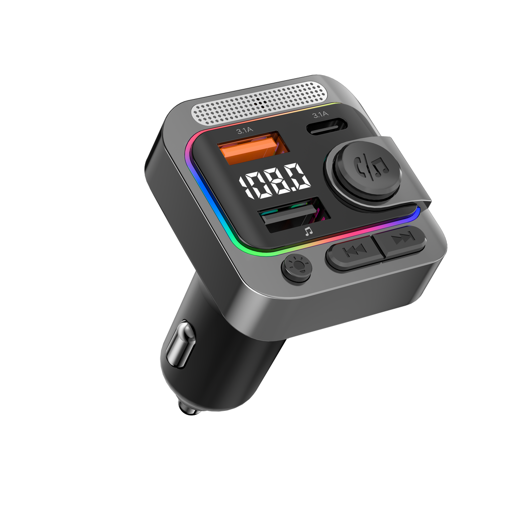 Karaoke Car Charger with a Microphone