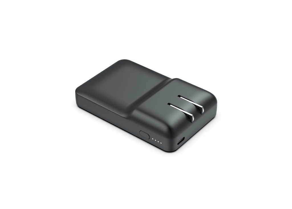 Power Bank with Foldable AC Plug, 5000mah with ETL Certificate
