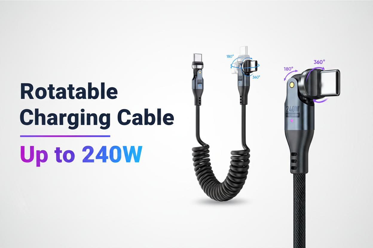 Rotatable Cable 240W Poster